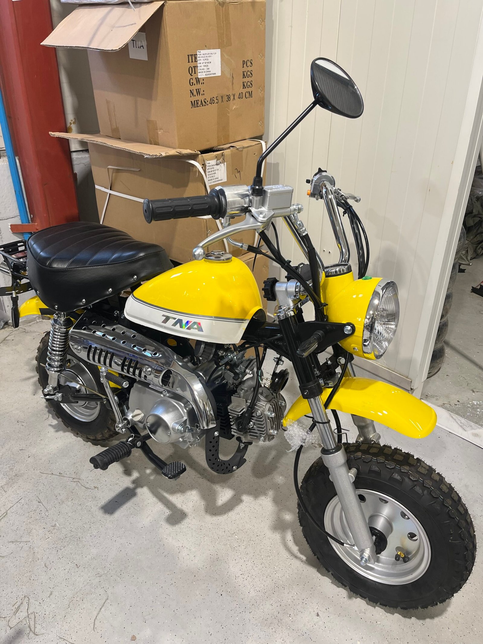 Kilvetön 125cc Monkey (VAIN NOUTO KOKKOLASTA!)